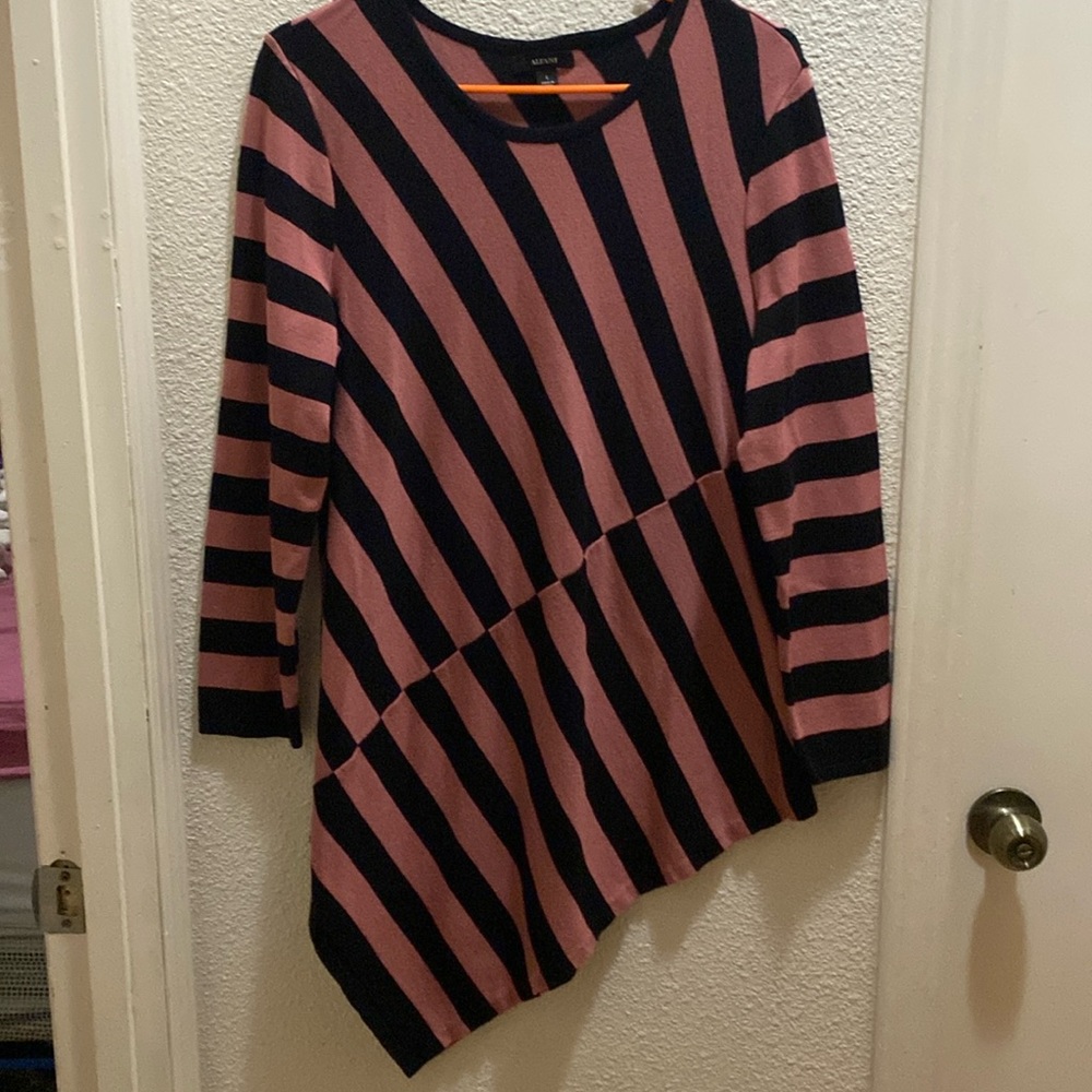 Alfani Womens Asymmetrical Sweater L